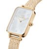 Orologio Donna Daniel Wellington Quadro Lumine Pressed Piano In Acciaio Dorato 5 - Verre Gioielli Orologio Donna Daniel Wellington Quadro Lumine Pressed Piano In Acciaio Dorato 1 Verre Gioielli - l'istituzione del gioiello