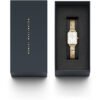 Orologio Donna Daniel Wellington Quadro Lumine Pressed Piano In Acciaio Dorato 6 - Verre Gioielli Orologio Donna Daniel Wellington Quadro Lumine Pressed Piano In Acciaio Dorato 2 Verre Gioielli - l'istituzione del gioiello