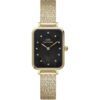 Orologio Donna Daniel Wellington Quadro Lumine Pressed Piano In Acciaio Dorato 1 - Verre Gioielli Orologio Donna Daniel Wellington Quadro Lumine Pressed Piano In Acciaio Dorato