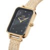 Orologio Donna Daniel Wellington Quadro Lumine Pressed Piano In Acciaio Dorato 5 - Verre Gioielli Orologio Donna Daniel Wellington Quadro Lumine Pressed Piano In Acciaio Dorato 1 Verre Gioielli - l'istituzione del gioiello