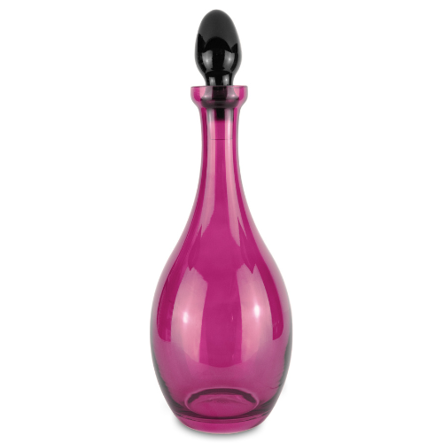 Bottiglia Caraffa Baci Milano In Vetro Fucsia Vesti La Tavola
