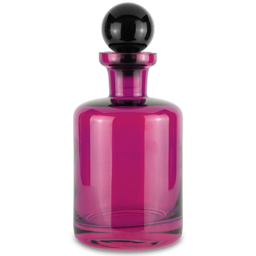 Bottiglia Whisky Baci Milano In Vetro Fucsia Vesti La Tavola 3 - Verre Gioielli Bottiglia Whisky Baci Milano In Vetro Fucsia Vesti La Tavola