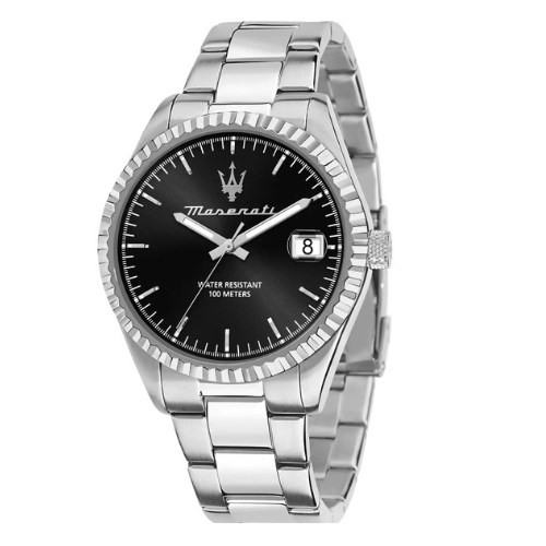 Orologio Uomo Maserati Solo Tempo Al Quarzo In Acciaio Competizione