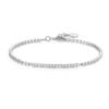 Bracciale Donna Rosato In Argento 925 E Cubic Zirconia 1 - Verre Gioielli Bracciale Donna Rosato In Argento 925 E Cubic Zirconia