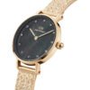 Orologio Donna Daniel Wellington Petite Lumine Pressed Piano In Acciaio Dorato 1 Verre Gioielli - l'istituzione del gioiello