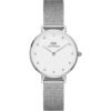 Orologio Donna Daniel Wellington Petite Lumine Pressed Mesh In Acciaio 1 - Verre Gioielli Orologio Donna Daniel Wellington Petite Lumine Pressed Mesh In Acciaio