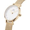 Orologio Donna Daniel Wellington Petite Lumine Pressed Mesh In Acciaio Dorato 5 - Verre Gioielli Orologio Donna Daniel Wellington Petite Lumine Pressed Mesh In Acciaio Dorato 1 Verre Gioielli - l'istituzione del gioiello