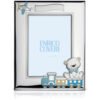 Cornice Portafoto Enrico Coveri Baby Celeste In Argento 999 Con Orsetto 1 - Verre Gioielli Cornice Portafoto Enrico Coveri Baby Celeste In Argento 999 Con Orsetto