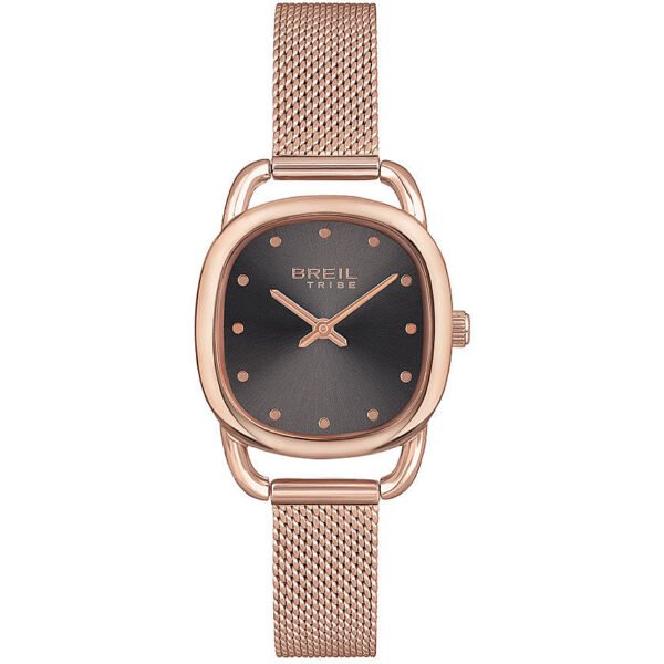Orologio Donna Breil Solo Tempo Al Quarzo In Acciaio Rosato 3 - Verre Gioielli Orologio Donna Breil Solo Tempo Al Quarzo In Acciaio Rosato