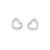 Orecchini Donna Amen In Argento 925 A Cuore 2 - Verre Gioielli Orecchini Donna Amen In Argento 925 A Cuore