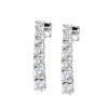 Orecchini Donna Amen In Argento 925 Con Zirconi Bianchi Pendenti 1 - Verre Gioielli Orecchini Donna Amen In Argento 925 Con Zirconi Bianchi Pendenti
