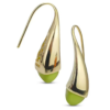 Orecchini Donna Boccadamo In Bronzo Dorato E Cristalli Verdi 2 - Verre Gioielli Orecchini Donna Boccadamo In Bronzo Dorato E Cristalli Verdi