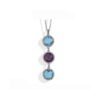 Collana Donna Boccadamo In Bronzo Con Pendente E Cristalli Multicolor 1 - Verre Gioielli Collana Donna Boccadamo In Bronzo Con Pendente E Cristalli Multicolor