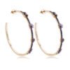 Orecchini Donna Brosway In Ottone Con Galvanica Oro Rosa Con Cristalli E Zirconi 2 - Verre Gioielli Orecchini Donna Brosway In Ottone Con Galvanica Oro Rosa Con Cristalli E Zirconi