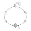 Bracciale Donna Brosway Semi Rigido In Acciaio Con Cristalli E Stella