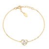 Bracciale Donna Amen In Argento 925 Dorato Con Cuori Intrecciati E Zirconi Bianchi 2 - Verre Gioielli Bracciale Donna Amen In Argento 925 Dorato Con Cuori Intrecciati E Zirconi Bianchi