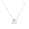 Collana Donna Amen In Argento 925 Con Stella E Zircone Bianco A Cuore