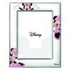 Cornice Portafoto Disney alenti Baby Rosa In Argento 999 Con Minnie
