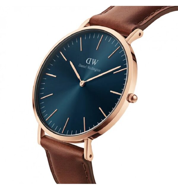 Orologio Uomo Daniel Wellington Classic St Mawes Artic In Acciaio E Pelle 1 Verre Gioielli - l'istituzione del gioiello