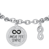 Bracciale Donna Luca Barra In Acciaio Con Infinito E Cristalli Bianchi Amicizia 5 - Verre Gioielli Bracciale Donna Luca Barra In Acciaio Con Infinito E Cristalli Bianchi Amicizia 1 Verre Gioielli - l'istituzione del gioiello