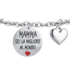 Bracciale Donna Luca Barra In Acciaio Mamma E Cuore 5 - Verre Gioielli Bracciale Donna Luca Barra In Acciaio Mamma E Cuore 1 Verre Gioielli - l'istituzione del gioiello