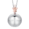 Collana Donna Chiama Angeli Luca Barra In Acciaio Con Angelo Rosato