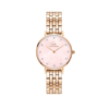 Orologio Donna Daniel Wellington Petite Lumine 5 Link In Acciaio Rosato