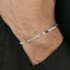 Bracciale Uomo Luca Barra In Acciaio Con Cristalli Bianchi 7 - Verre Gioielli Bracciale Uomo Luca Barra In Acciaio Con Cristalli Bianchi 3 Verre Gioielli - l'istituzione del gioiello
