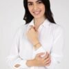 Bracciale Donna Luca Barra In Acciaio Dorato Con Simbolo Della Pace 6 - Verre Gioielli Bracciale Donna Luca Barra In Acciaio Dorato Con Simbolo Della Pace 2 Verre Gioielli - l'istituzione del gioiello