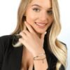 Bracciale Donna Luca Barra In Acciaio Con Elementi Neri E Cornetto 6 - Verre Gioielli Bracciale Donna Luca Barra In Acciaio Con Elementi Neri E Cornetto 2 Verre Gioielli - l'istituzione del gioiello