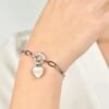Bracciale Donna Luca Barra In Acciaio Con Cerchio Con Cristalli Bianchi E Cuore 7 - Verre Gioielli Bracciale Donna Luca Barra In Acciaio Con Cerchio Con Cristalli Bianchi E Cuore 3 Verre Gioielli - l'istituzione del gioiello