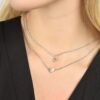 Collana Donna Luca Barra In Acciaio Doppio Filo Con Cuore E Cristallo Bianco 6 - Verre Gioielli Collana Donna Luca Barra In Acciaio Doppio Filo Con Cuore E Cristallo Bianco 2 Verre Gioielli - l'istituzione del gioiello