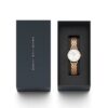 Orologio Donna Daniel Wellington Petite Lumine 5 Link In Acciaio Rosato 3 Verre Gioielli - l'istituzione del gioiello