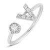 Anello Donna Stroili Regolabile Con Lettera A E Cubic Zirconia Bianchi 6 - Verre Gioielli Anello Donna Stroili Regolabile Con Lettera A E Cubic Zirconia Bianchi 2 Verre Gioielli - l'istituzione del gioiello
