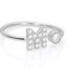 Anello Donna Stroili Regolabile Con Lettera M E Cubic Zirconia Bianchi 5 - Verre Gioielli Anello Donna Stroili Regolabile Con Lettera M E Cubic Zirconia Bianchi 1 Verre Gioielli - l'istituzione del gioiello