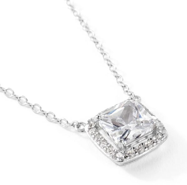 Collana Donna Stroili Punto Luce In Argento 925 E Cubic Zirconia Bianchi 2 Verre Gioielli - l'istituzione del gioiello