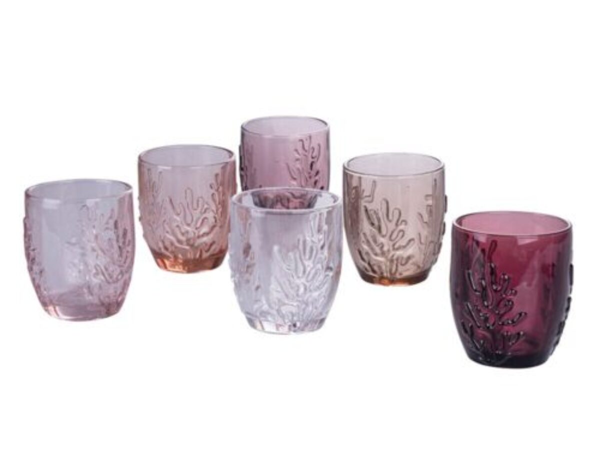 Villa Altachiara set Carambola 12 pezzi Acqua + Vino Multicolor – Le Gioie