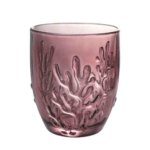 Set 6 Bicchieri Acqua Villa D'Este In Vetro Multicolor Coral Provence 5 Verre Gioielli - l'istituzione del gioiello
