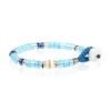 Bracciale Uomo Gerba Lab Ceramic Con Argento 925 E Ceramica Celeste E Murrina 1 - Verre Gioielli Bracciale Uomo Gerba Lab Ceramic Con Argento 925 E Ceramica Celeste E Murrina