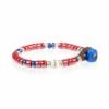 Bracciale Uomo Gerba Lab Ceramic Con Argento 925 E Ceramica Rossa E Murrina 1 - Verre Gioielli Bracciale Uomo Gerba Lab Ceramic Con Argento 925 E Ceramica Rossa E Murrina