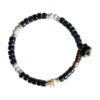 Bracciale Uomo Gerba Lab Ceramic Con Argento 925 E Ceramica Blu E Murrina 1 Verre Gioielli - l'istituzione del gioiello
