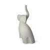 Scultura Lineasette Elefante Indiano In Gres Porcellanato Grigio 5 - Verre Gioielli Scultura Lineasette Elefante Indiano In Gres Porcellanato Grigio 1 Verre Gioielli - l'istituzione del gioiello