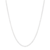 Collana Uomo Luca Barra Con Perle Bianche 4 - Verre Gioielli Collana Uomo Luca Barra Con Perle Bianche