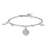 Bracciale Donna Luca Barra In Acciaio E Cristalli Bianchi 2 - Verre Gioielli Bracciale Donna Luca Barra In Acciaio E Cristalli Bianchi