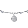 Bracciale Donna Luca Barra In Acciaio E Cristalli Bianchi 1 Verre Gioielli - l'istituzione del gioiello