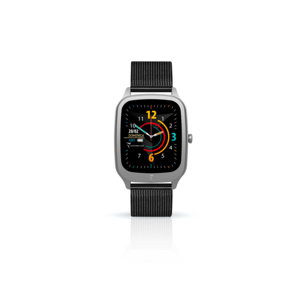 Techmade Smart Watch Uomo Vision Metal Black