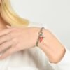 Bracciale Donna Luca Barra In Acciaio Con Cornetto Rosso E Perla Bianca 6 - Verre Gioielli Bracciale Donna Luca Barra In Acciaio Con Cornetto Rosso E Perla Bianca 2 Verre Gioielli - l'istituzione del gioiello