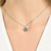 Collana Donna Luca Barra In Acciaio Con Cristallo Azzurro A Stella 5 - Verre Gioielli Collana Donna Luca Barra In Acciaio Con Cristallo Azzurro A Stella 1 Verre Gioielli - l'istituzione del gioiello