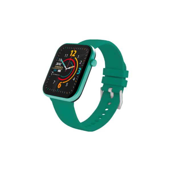 Techmade Smart Watch Hawa Unisex Verde 2 Verre Gioielli - l'istituzione del gioiello