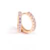 Orecchini Donna Stroili A Cerchio In Argento 925 Rosato E Cubic Zirconia Rosa 5 - Verre Gioielli Orecchini Donna Stroili A Cerchio In Argento 925 Rosato E Cubic Zirconia Rosa 1 Verre Gioielli - l'istituzione del gioiello